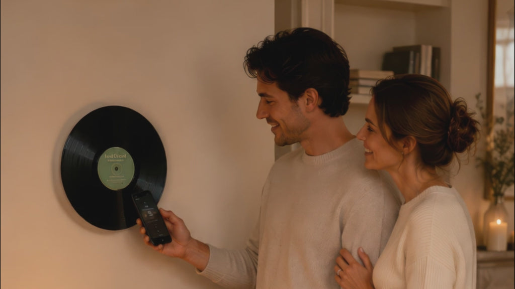 CentreMount - NFC Vinyl Record Wall Display